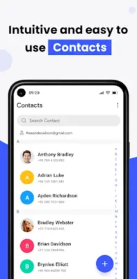 Contacts android App screenshot 4